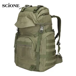 Mochila táctica Molle 50L – Assalto militar outdoor universal
