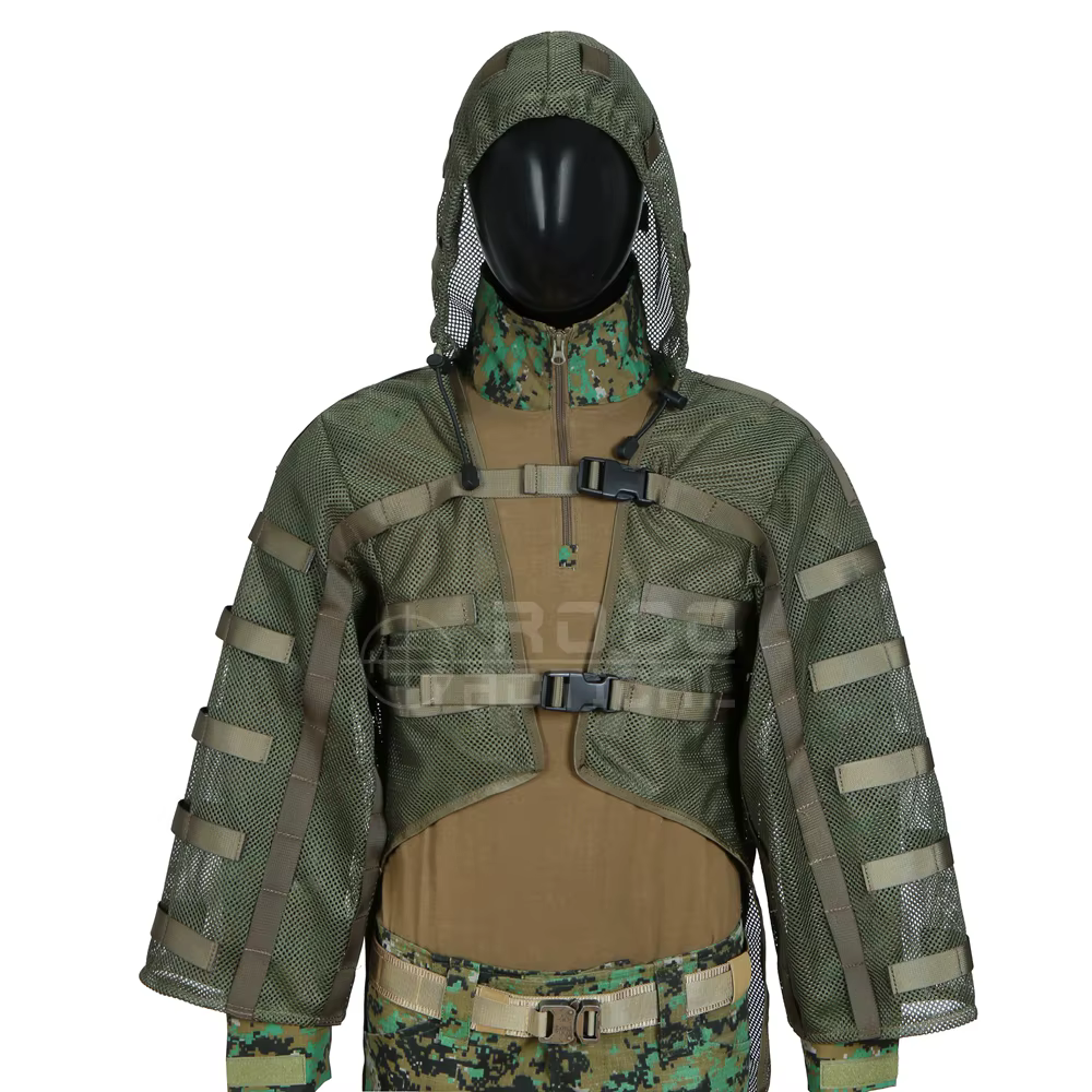 Fundación ghillie base, vista frontal