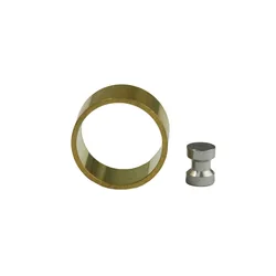 Vulpo Metal Cámara Hop Up Interna AEG – Repuesto con Anillo Fijo
