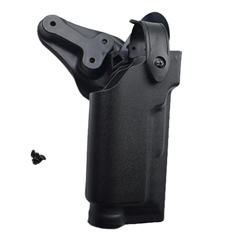 Funda táctica pistola con linterna, liberación rápida para cinturón - imagen 2
