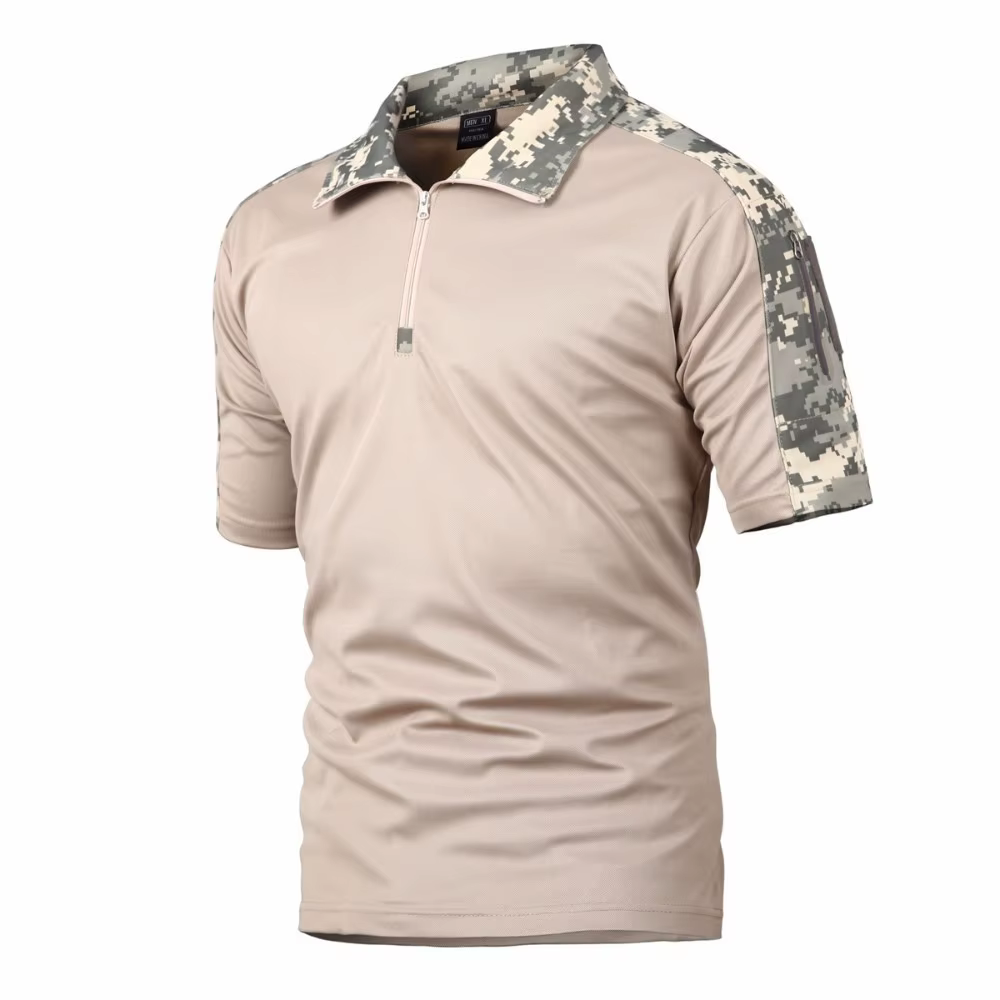 Camisa táctica manga corta camuflaje hombre mujer secado rápido - imagen 5