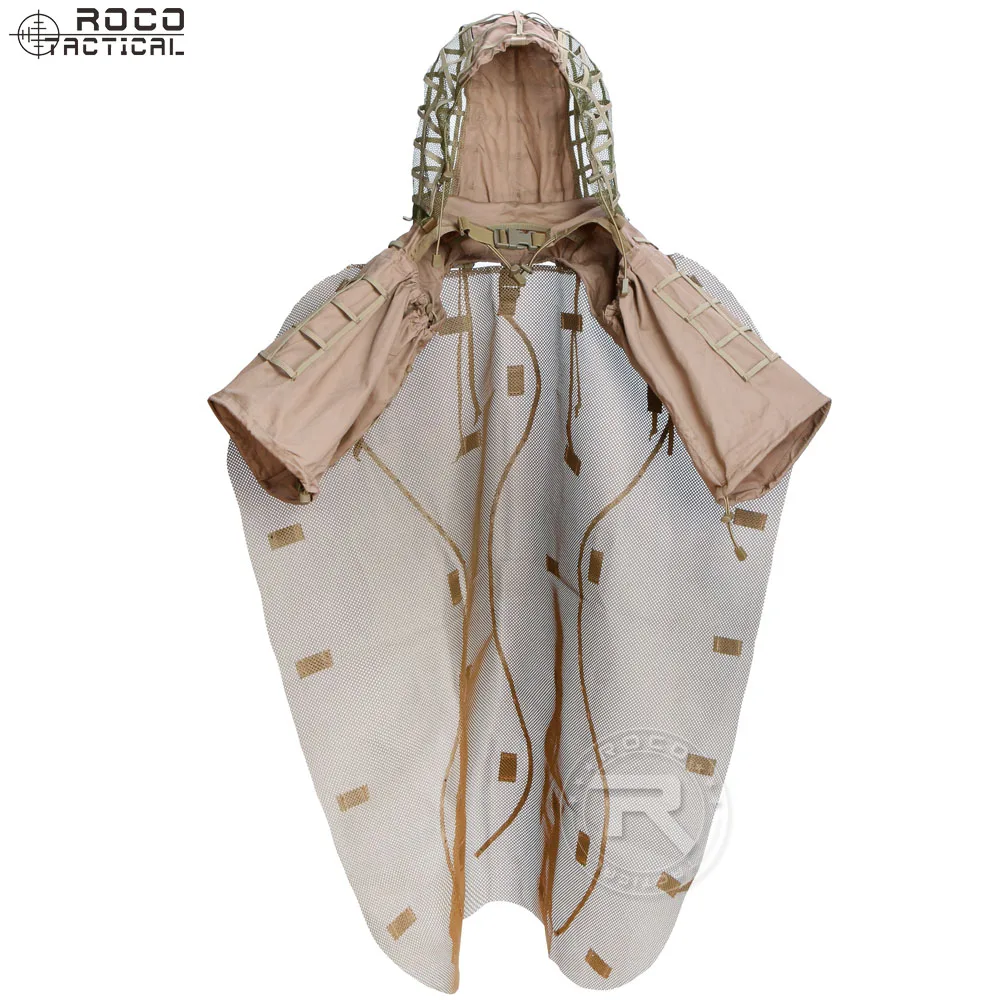Viper Capucha Ghillie Táctica – Airsoft y Caza - imagen 2