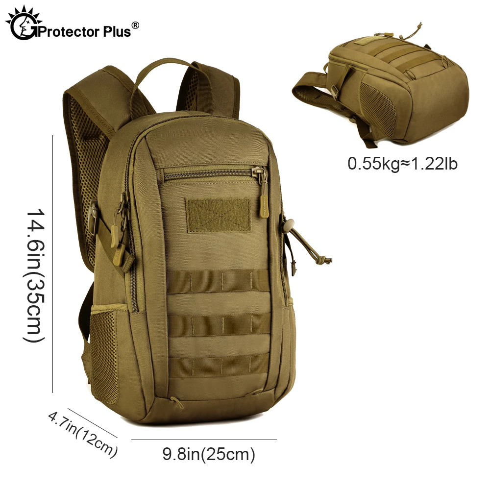 Protector Plus mochila táctica MOLLE infantil impermeable - imagen 2