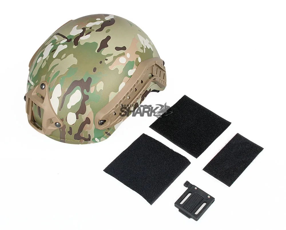 PPT casco táctico CP AT con montura NVG y carril Picatinny - imagen 4