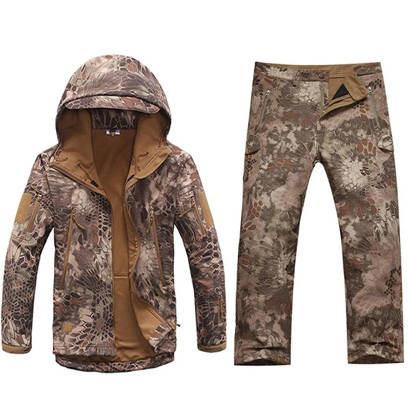 TAD Softshell Piel Tiburón – Chaqueta impermeable forro polar