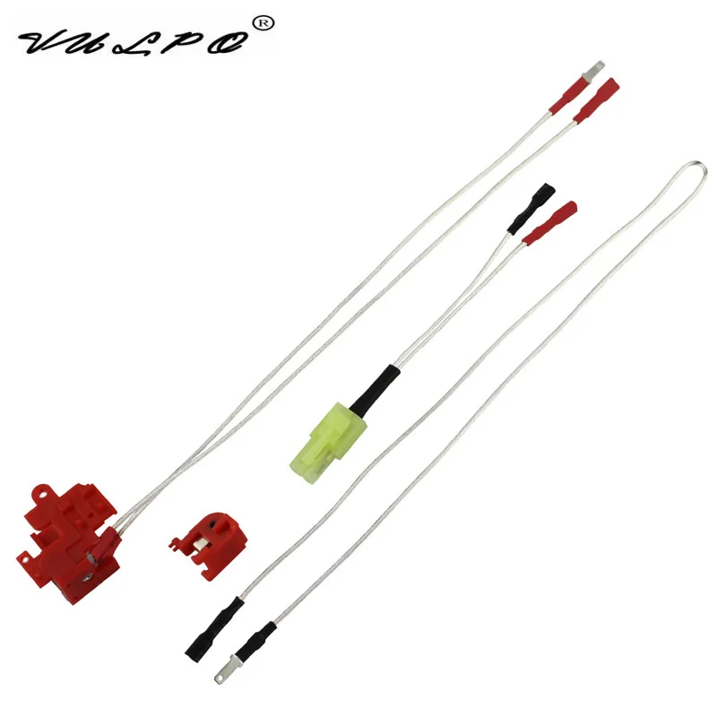 Vulpo V2 Interruptor Gearbox – Cableado Frontal Airsoft