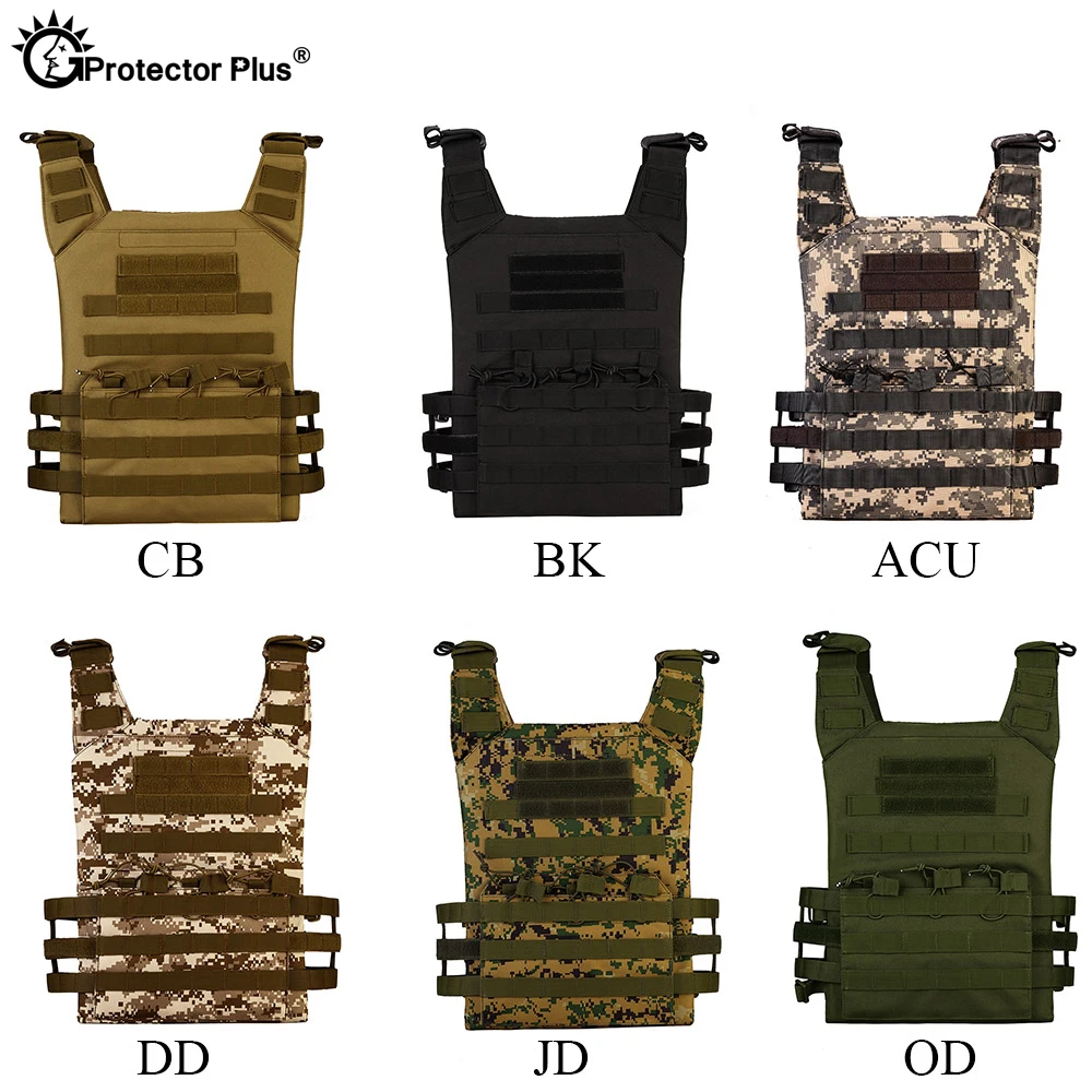 Chaleco táctico PROTECTOR PLUS JPC MOLLE ajustable para airsoft - imagen 5