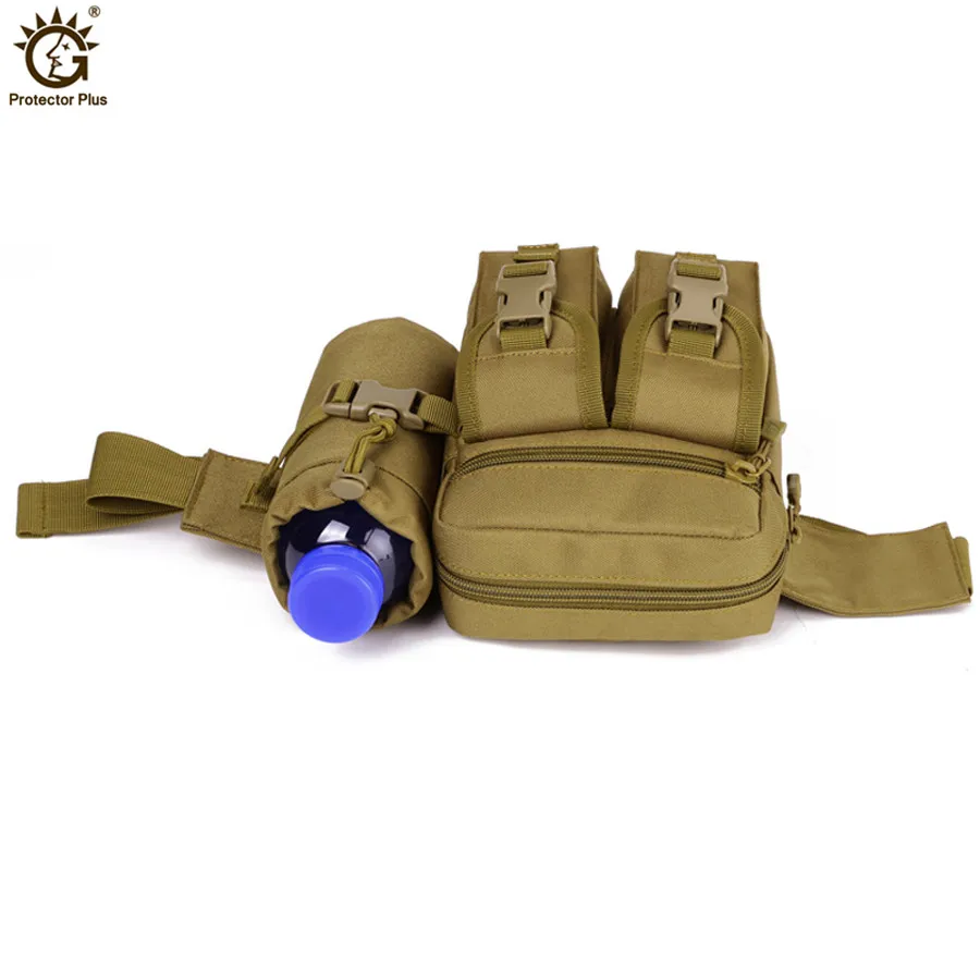Riñonera táctica MOLLE militar con eslinga para exterior y caza - imagen 4