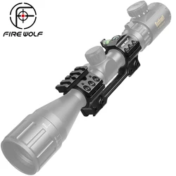 Montura doble anillo rifle nivel burbuja – Picatinny 11mm