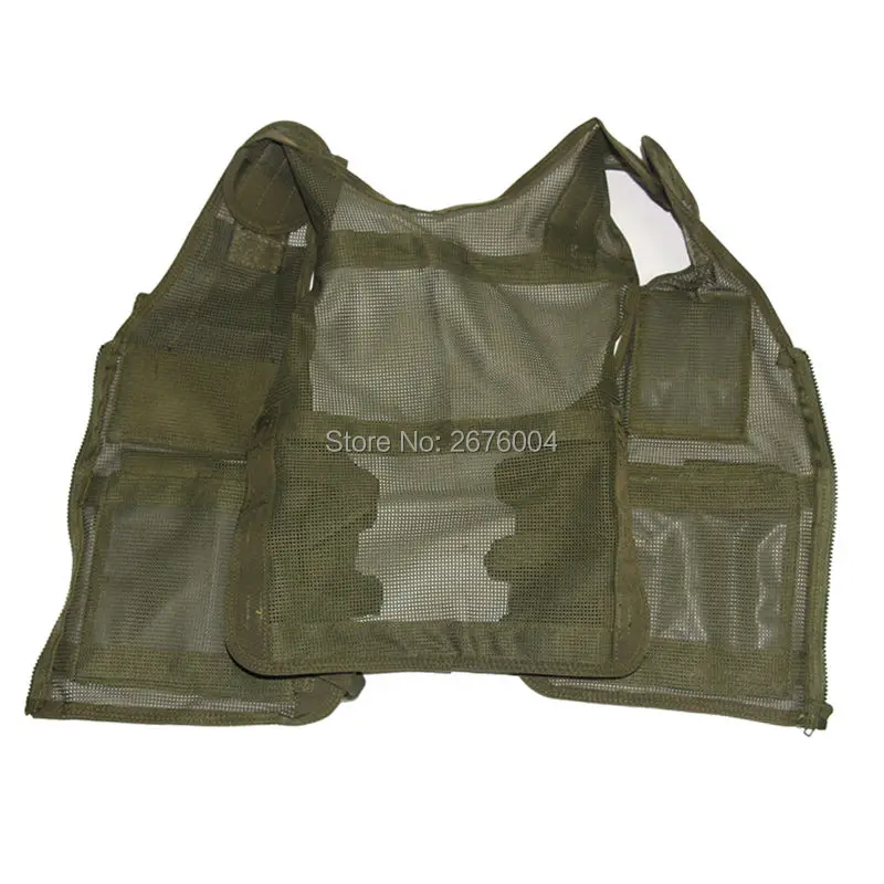 CLUSGO Chaleco Táctico Ajustable Malla - imagen 4