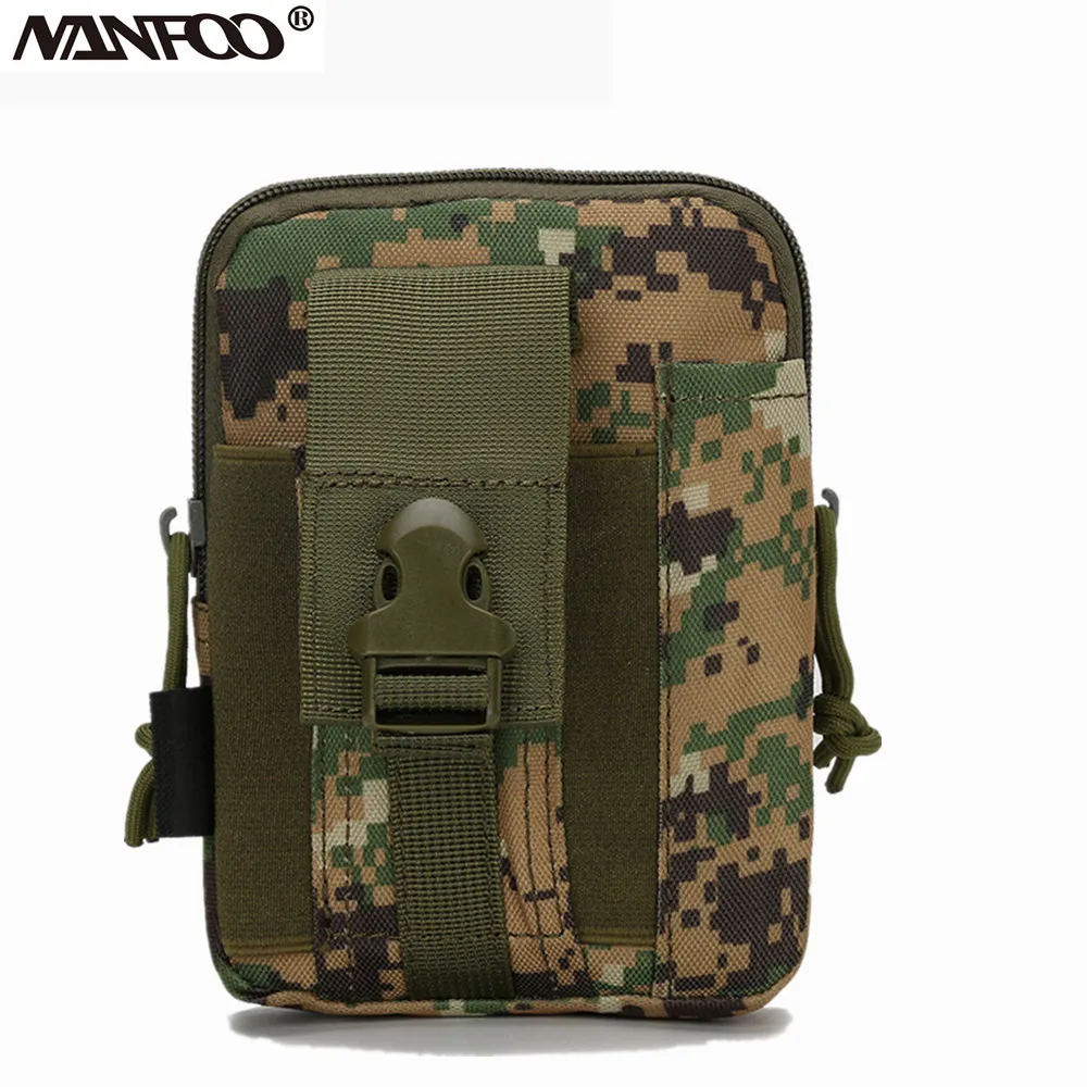 Riñonera táctica MOLLE multicolor para caza y pesca - imagen 5