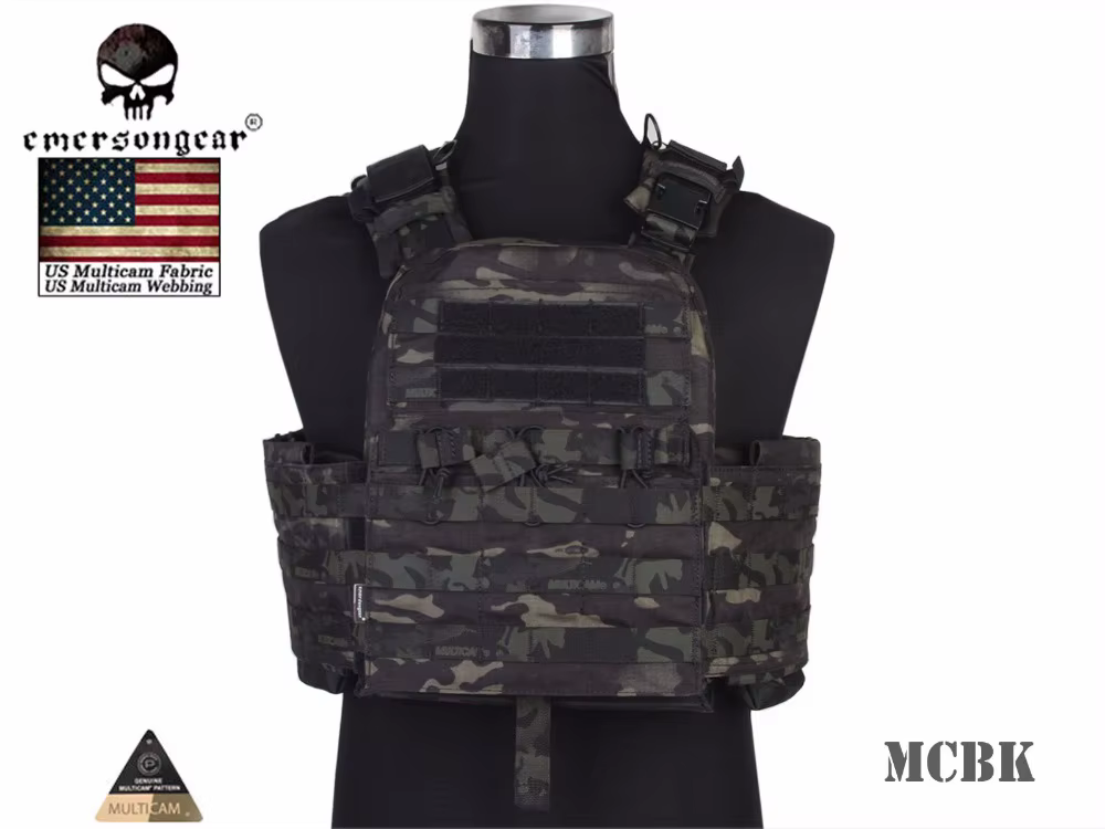 Chaleco táctico Emersongear CPC con sistema MOLLE