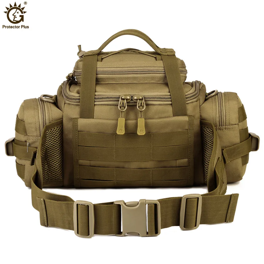 Riñonera táctica MOLLE de nylon ripstop para caza y outdoor - imagen 5
