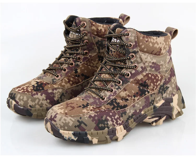 Botas desplegadas mostrando el diseño completo