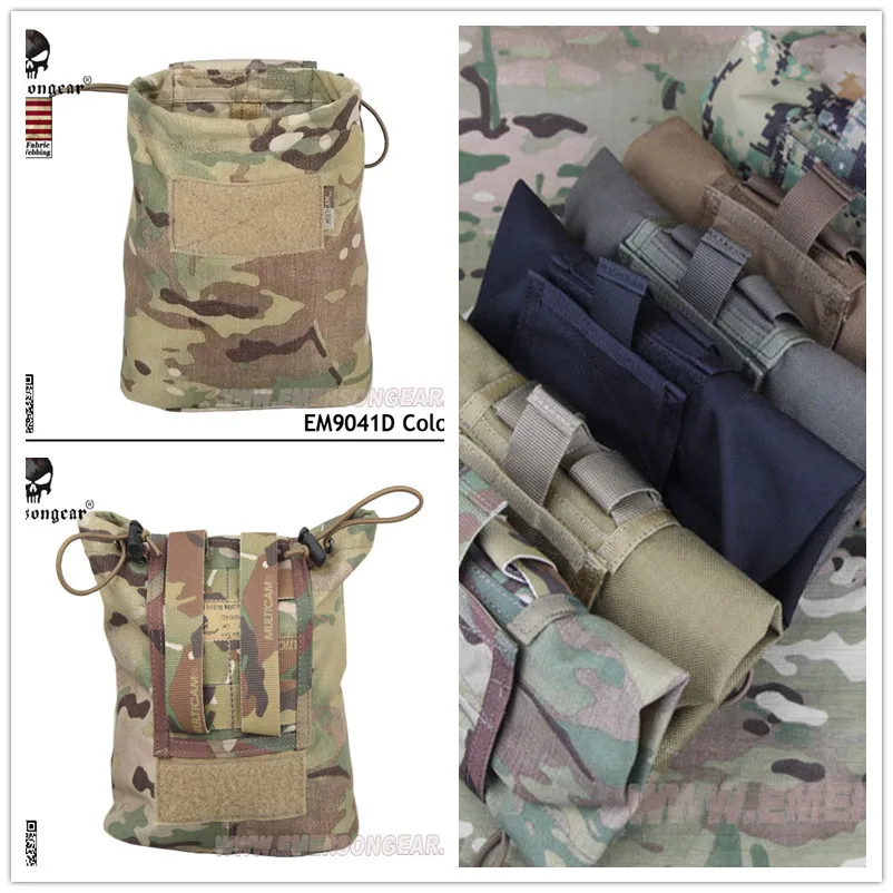 EMERSON Porta-cargadores táctico MOLLE plegable para cintura Airsoft - imagen 3