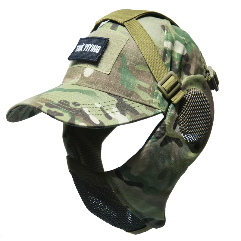 Máscara de malla táctica Airsoft con protección auditiva – TAK YIYING - imagen 4
