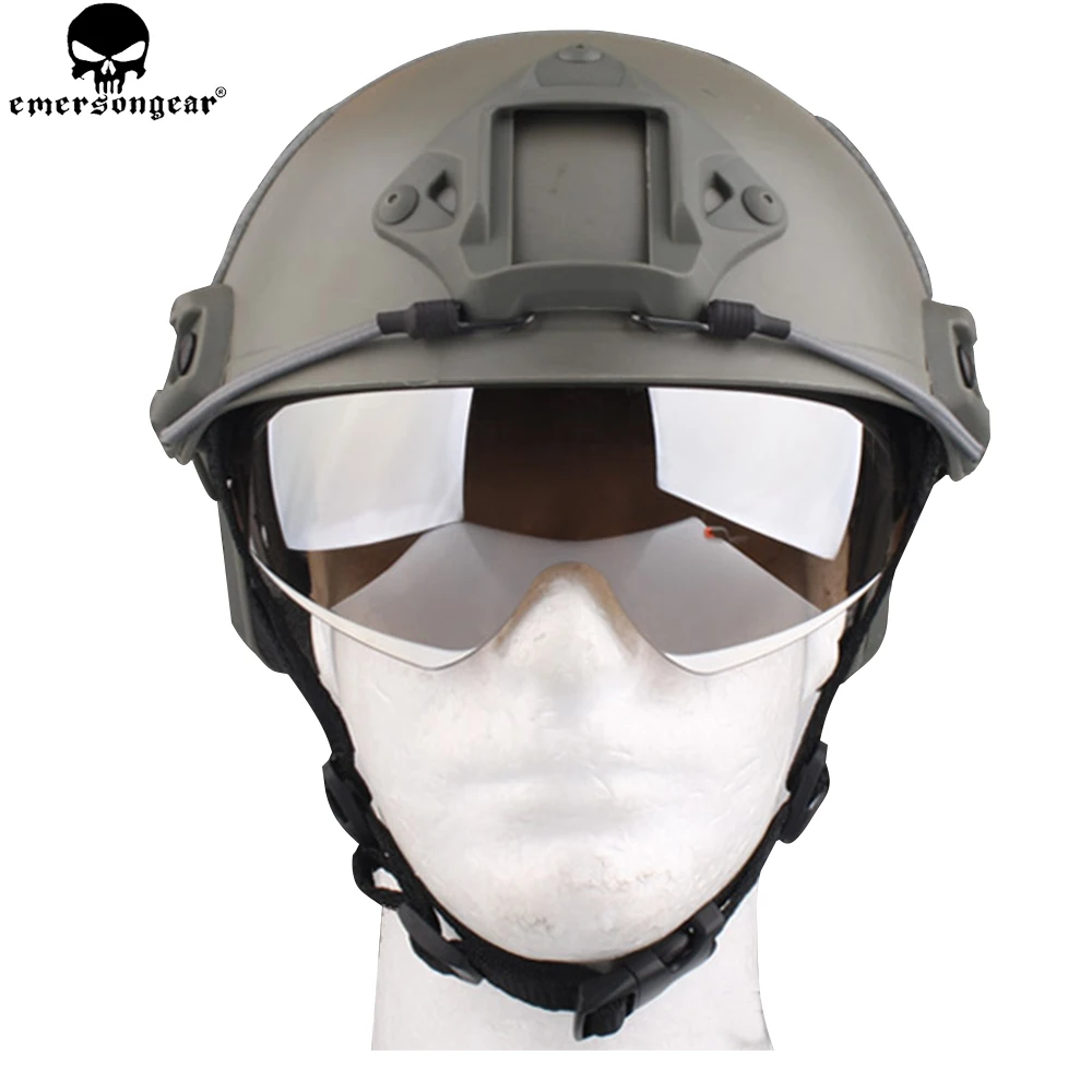Emersongear Gafas tácticas antivaho para casco a prueba BB - imagen 2
