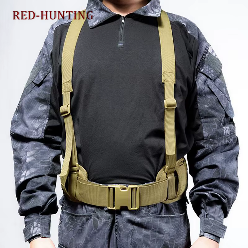 Chaleco táctico MOLLE acolchado con cinturón Airsoft - imagen 3