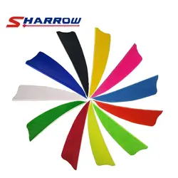 Sharrow pluma pavo 3″ flecha tiro arco