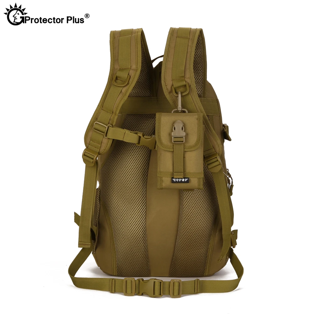 Mochila táctica PROTECTOR PLUS 40L – Impermeable para Airsoft y caza