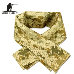 Bufanda táctica Shemagh de malla con camuflaje militar