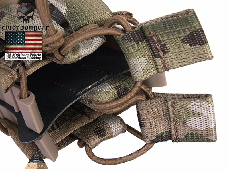 Emersongear bolsa táctica MOLLE modular doble para cargadores rifle - imagen 3