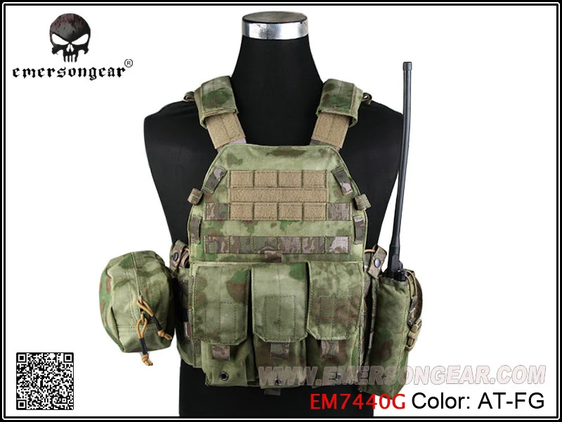 Emerson Gear LBT6094A chaleco táctico modular MOLLE con bolsillos - imagen 5