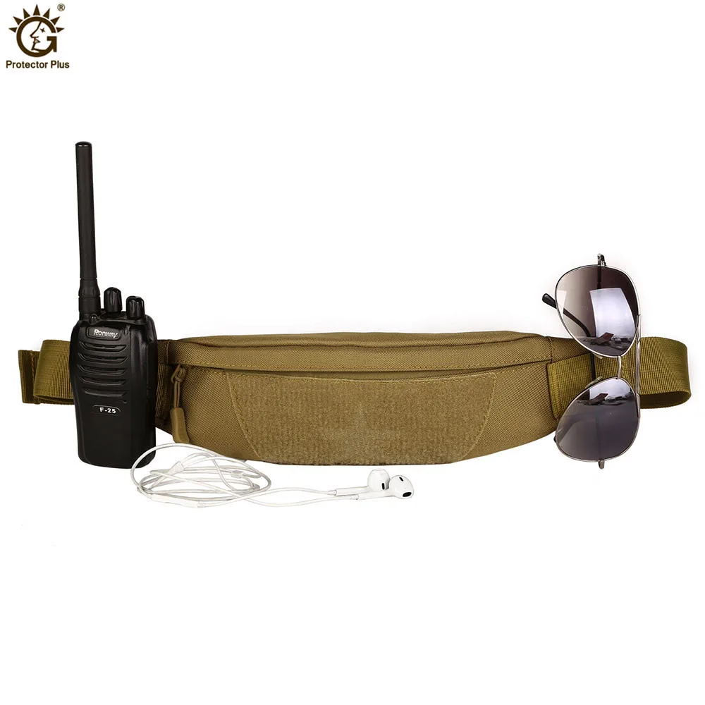 Bolsa de cintura táctica MOLLE con cinturón de equipo militar