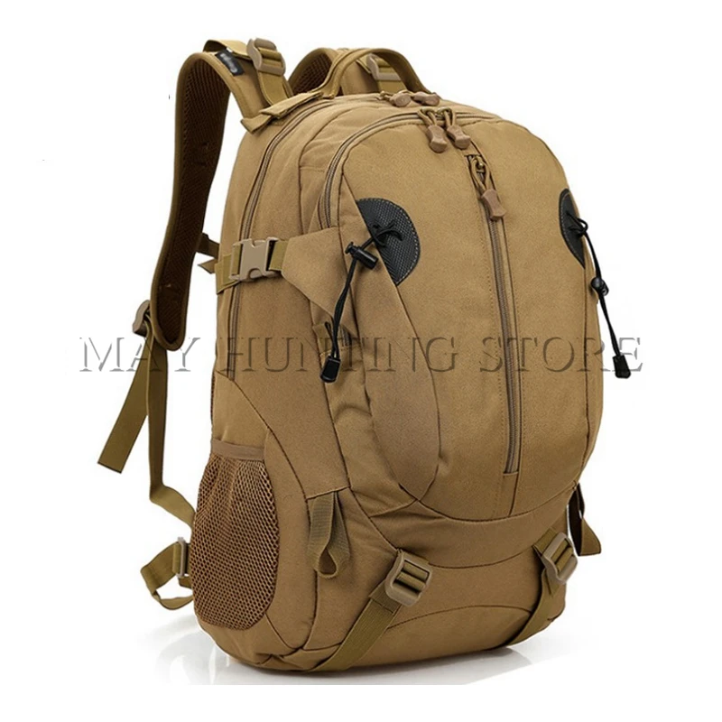Mochila táctica 40L MOLLE para senderismo caza trekking 600D nylon