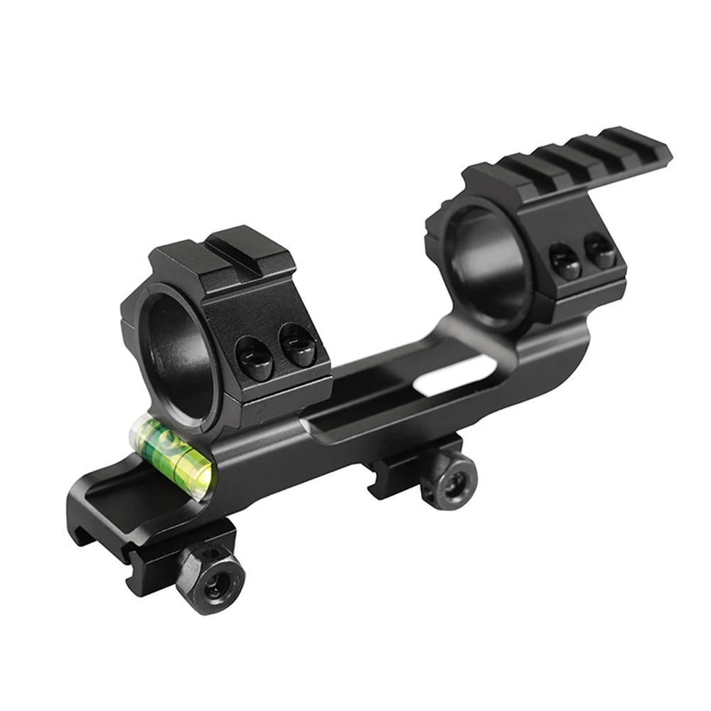 SPINA OPTICS Montura doble anillo nivel burbuja para Picatinny