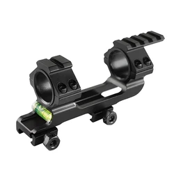 SPINA OPTICS Montura doble anillo nivel burbuja para Picatinny