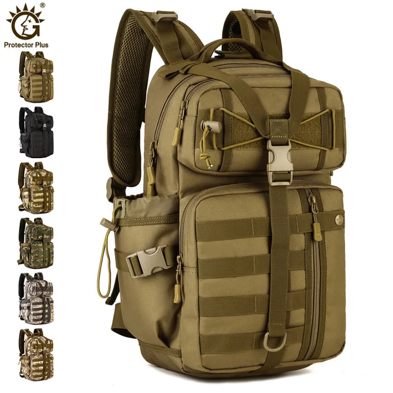 Mochila táctica 30L MOLLE impermeable para senderismo y camping