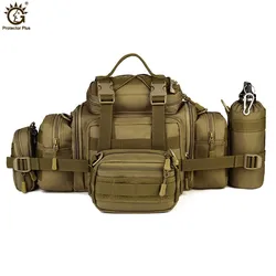 Riñonera táctica MOLLE de nylon ripstop para caza y outdoor