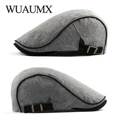 Boina transpirable de verano para hombre con visera solar