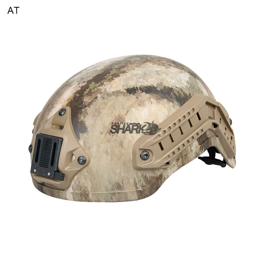 PPT casco táctico CP AT con montura NVG y carril Picatinny - imagen 5