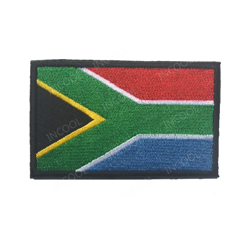 Parche bordado bandera África - Sudáfrica, Egipto, Kenia, Congo - imagen 4