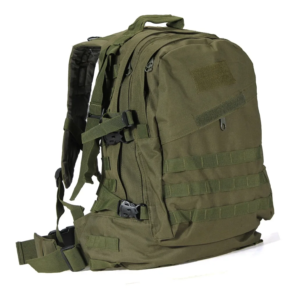 Mochila táctica impermeable camuflaje unisex para camping y asalto