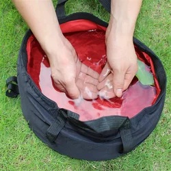 Lavabo pliable camping 8,5L – Recipiente agua senderismo y pesca