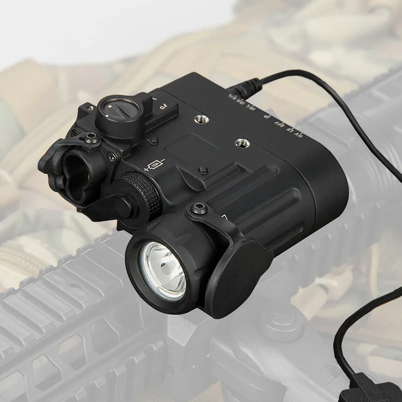 DBAL-D2 Láser de puntería táctico doble haz verde IR LED - imagen 5