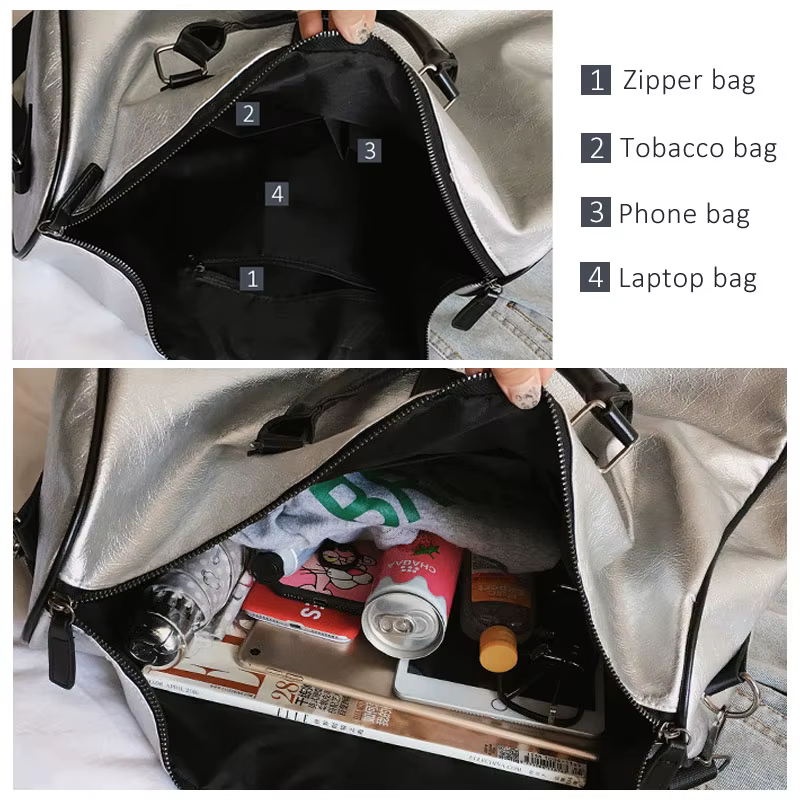 Bolsa táctica multiterreno glitter unisex – Gimnasio y viaje - imagen 2