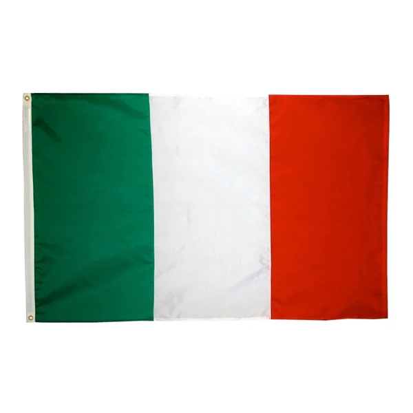 Xiangying bandera italiana resistente para exterior