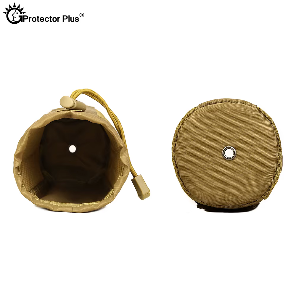 Funda táctica MOLLE portabotellas cantimplora camuflaje - imagen 4