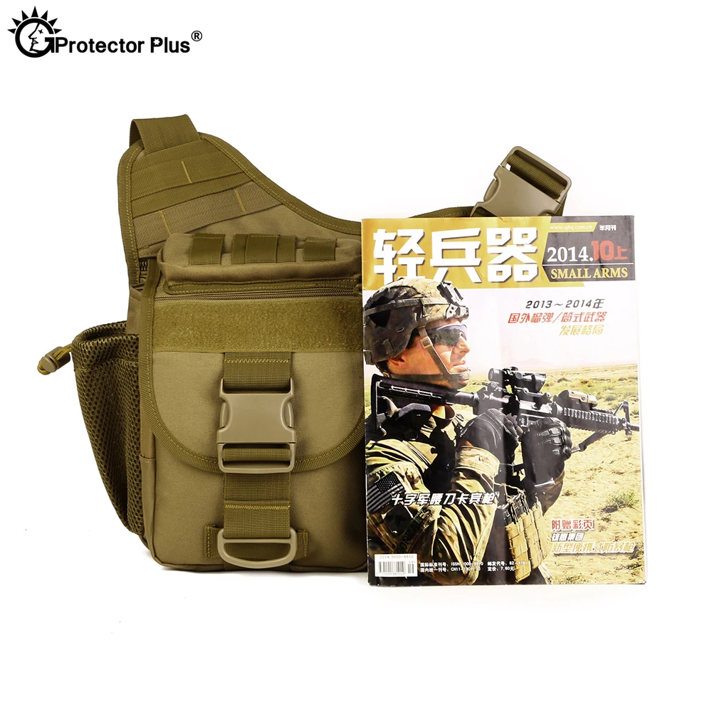 Protector Plus Bolsa Mensajero Táctica Impermeable Camuflaje - imagen 2