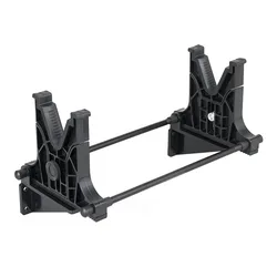 Soporte para rifle con mira telescópica negro – Caza