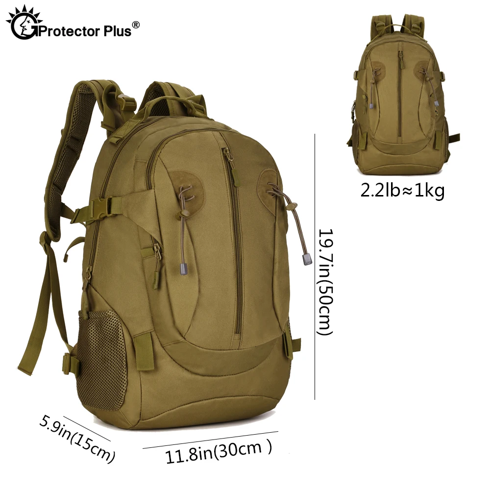 Mochila táctica PROTECTOR PLUS 40L – Impermeable para Airsoft y caza - imagen 3