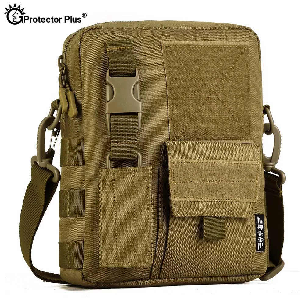 PROTECTOR PLUS Bandolera Táctica Impermeable – Camuflaje para Hombre
