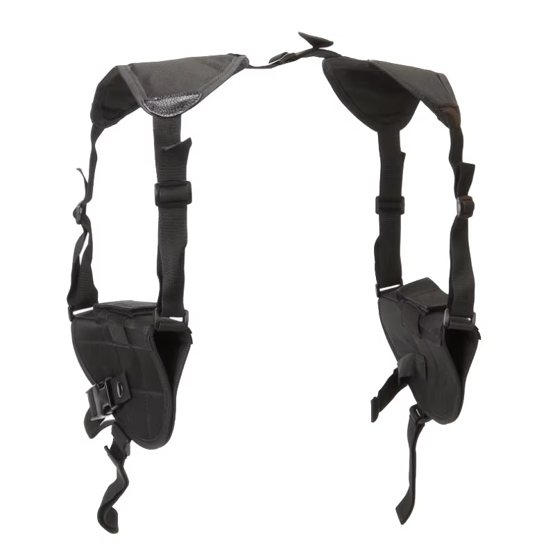 Funda táctica nailon ambidiestra para pistola doble – Caza y tiro