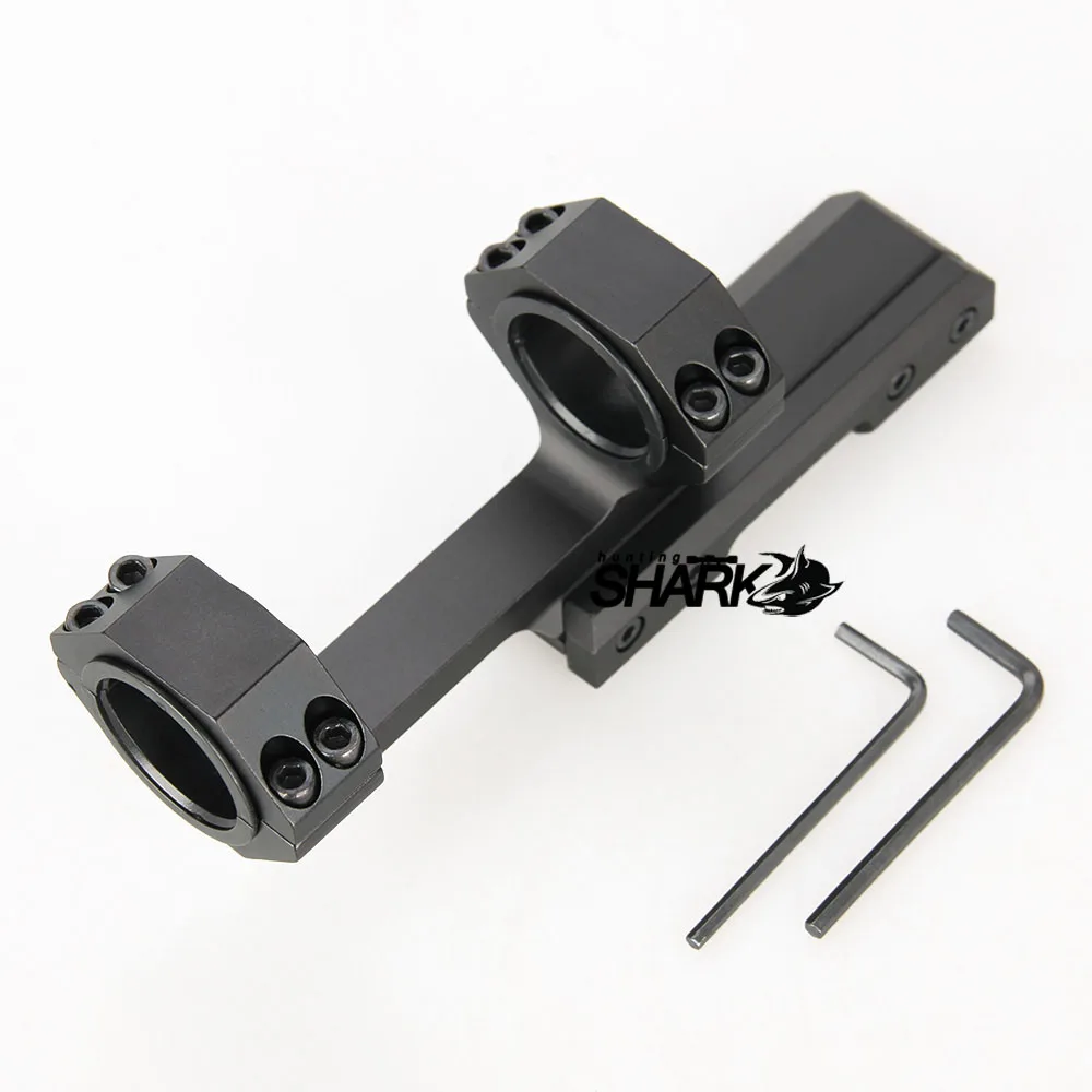 PPT Tactical montura de visor aluminio para rifle con anillas - imagen 2