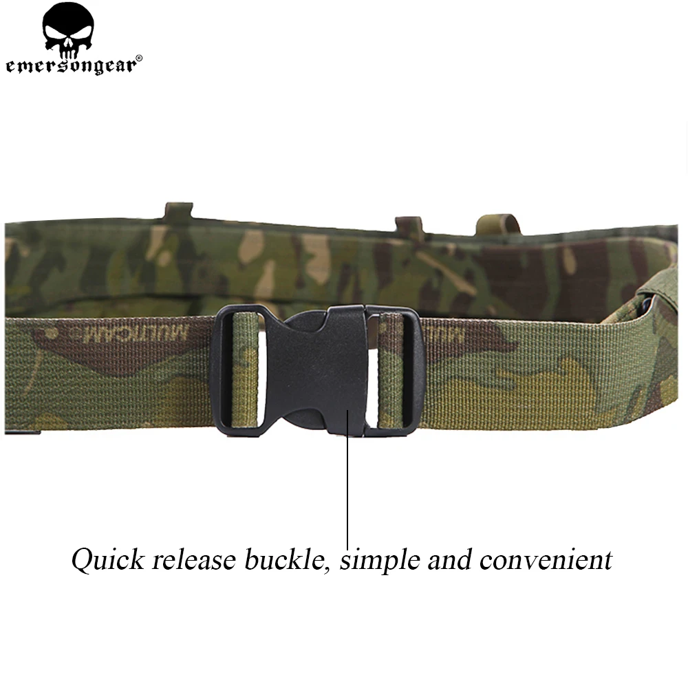 EmersonGear Cinturón táctico MOLLE modular ligero para combate - imagen 3