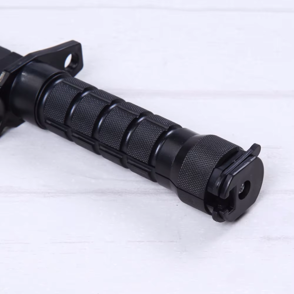 Cuchillo táctico M9 Airsoft – Réplica de combate militar negro - imagen 4